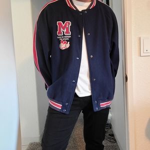 Disney Direct Mickey Mouse Vintage Varsity Jacket